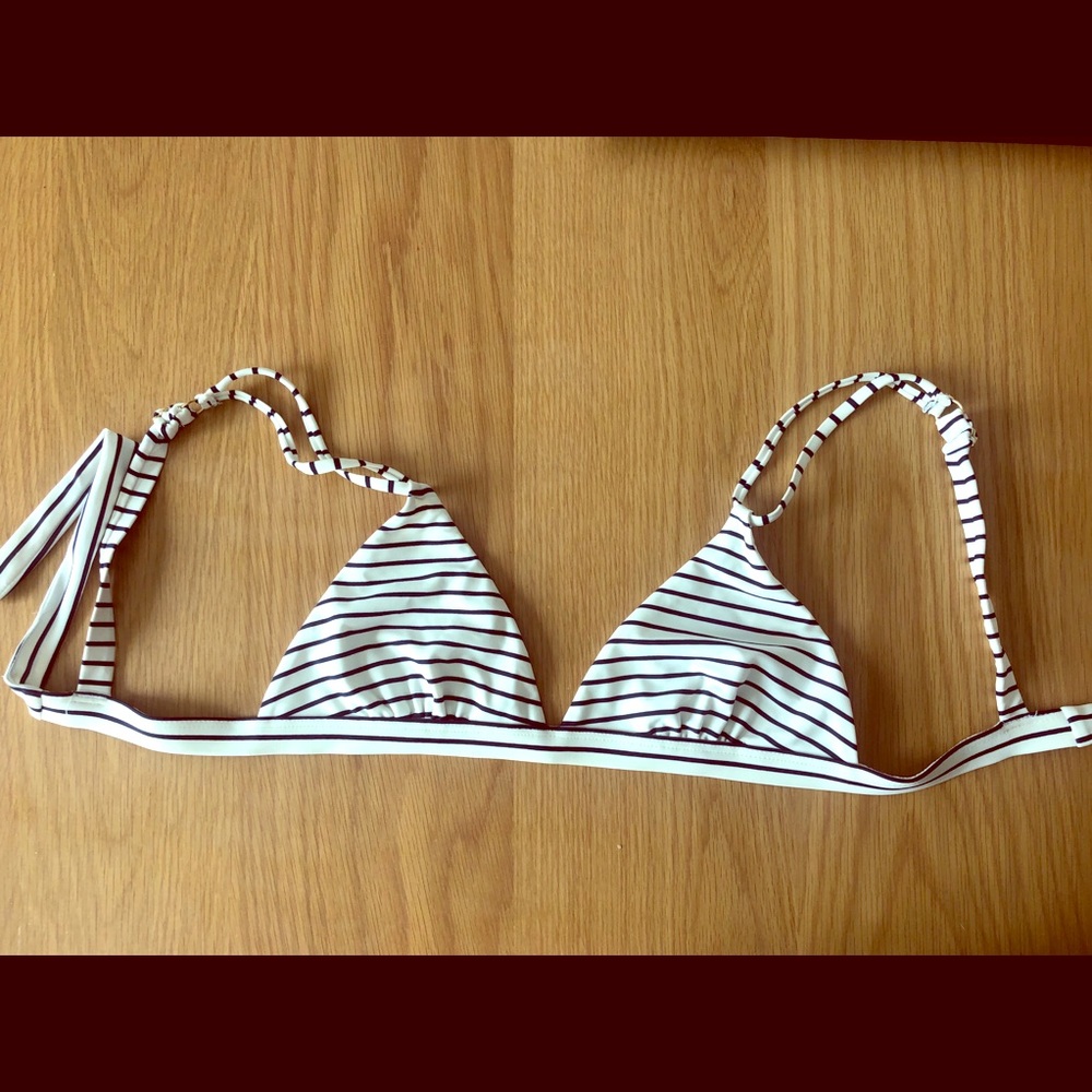 Monday Swimwear Striped bikini top